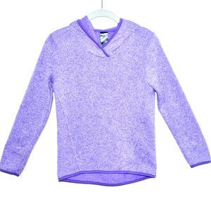 C9 Champion Purple Heather Sweater Fleece Pullover Hoodie - Large (10-12)